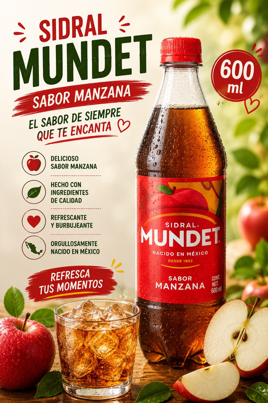 Refresco Sabor (  Sidral)